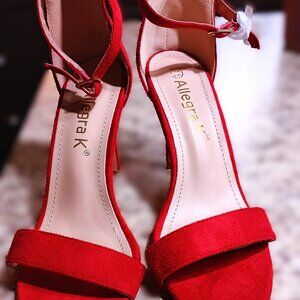 Red Stiletto Heels